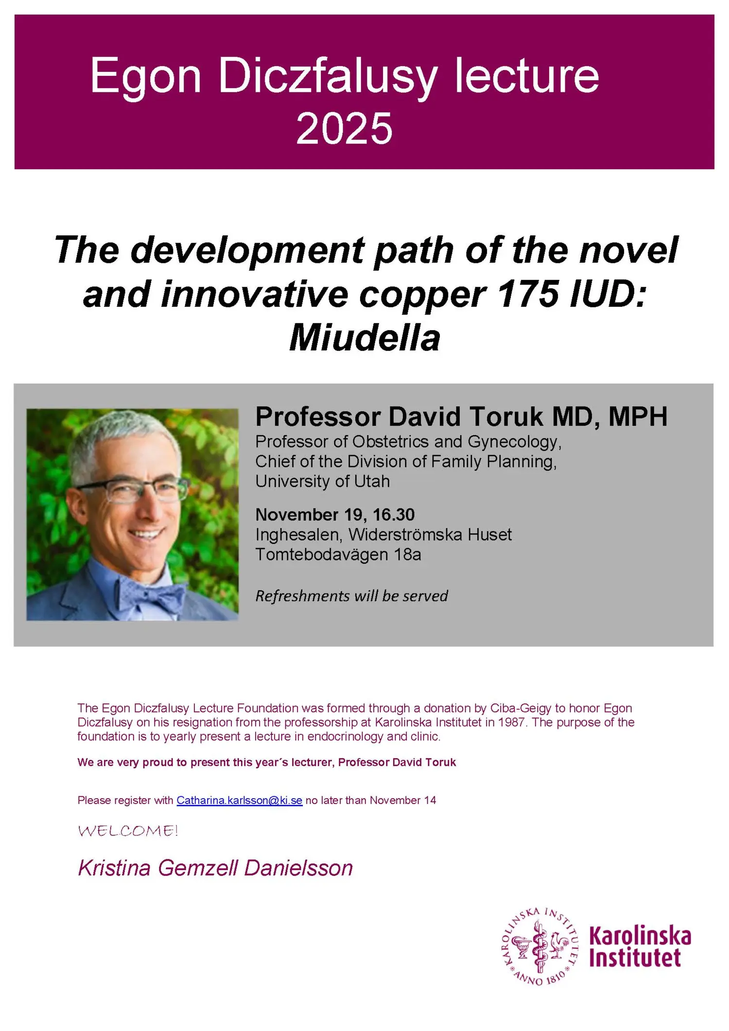 poster på en man i glasögon