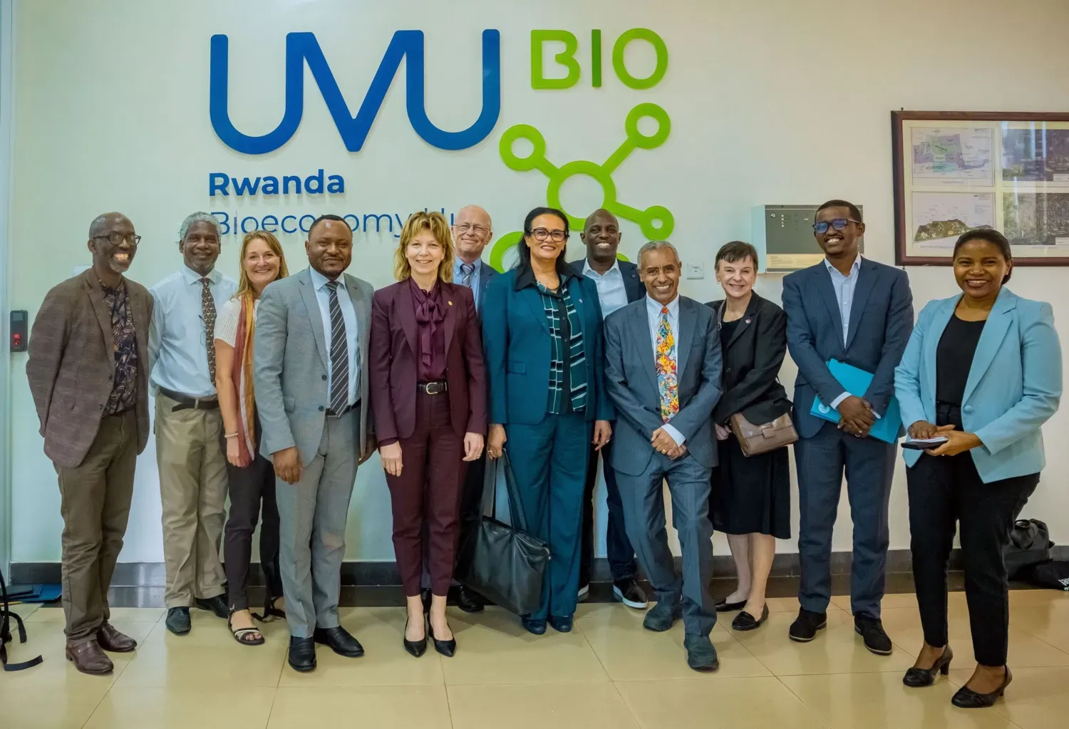 Annika Östman Wernerson visited the University of Rwanda in November 2024