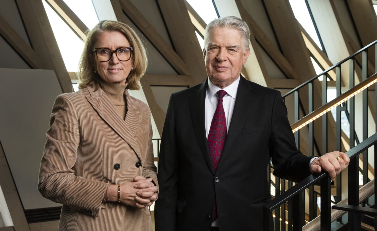 Anna Martling och Björn Savén.