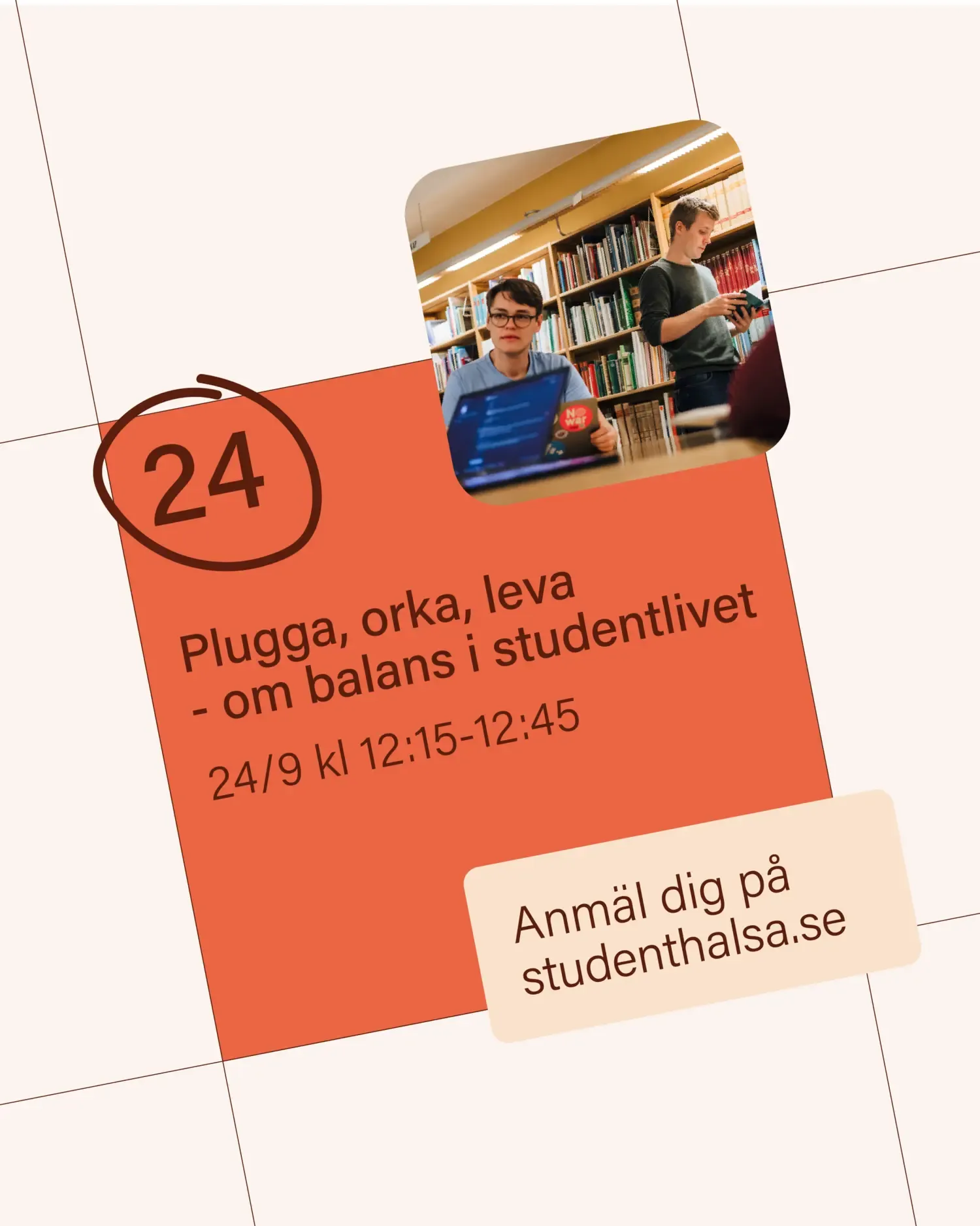 Plugga, orka, leva