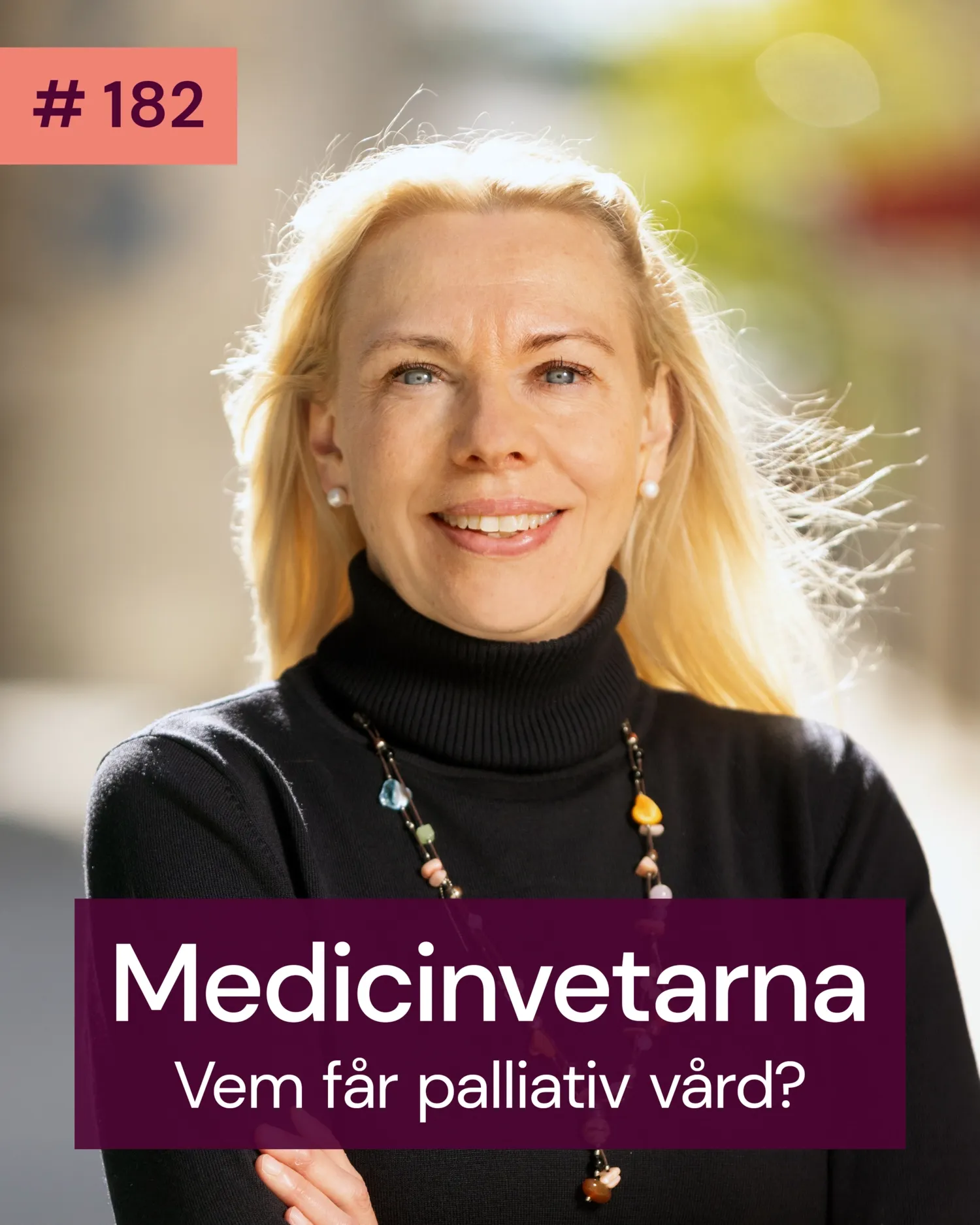 Porträtt av Linda Björkhem-Bergman som medverkar i Medicinvetarna #182