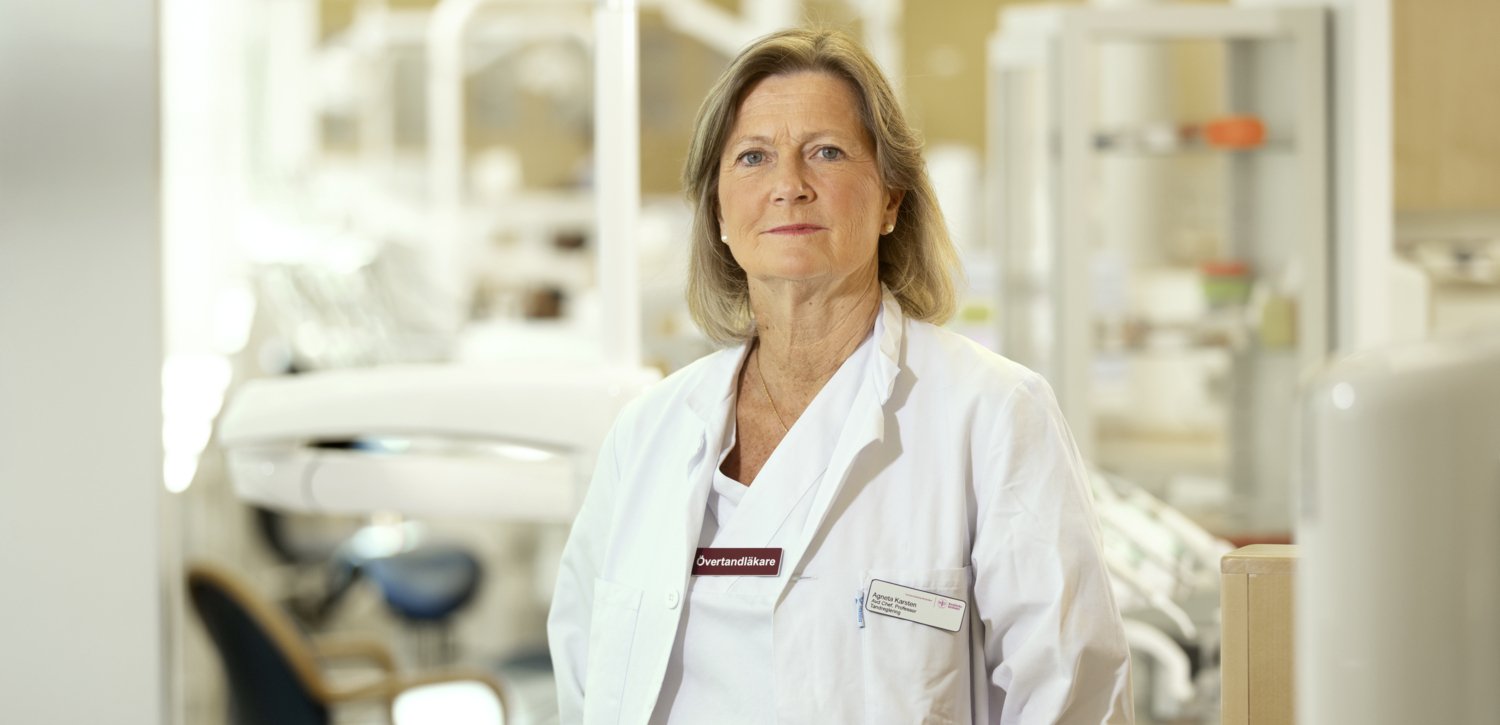 Porträtt av Agneta Karsten.