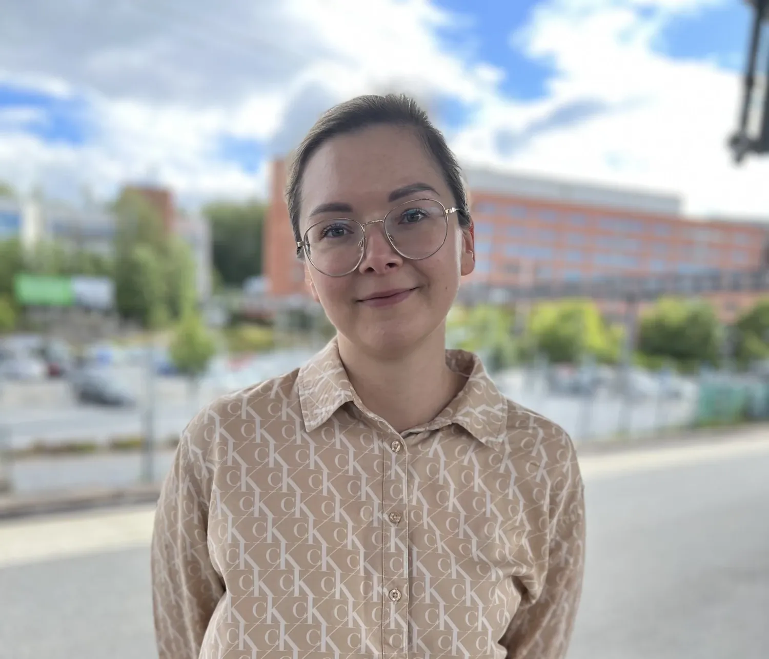 Bild på Agnieszka Kedzierska, doktorand vid avdelningen för omvårdnad, NVS.