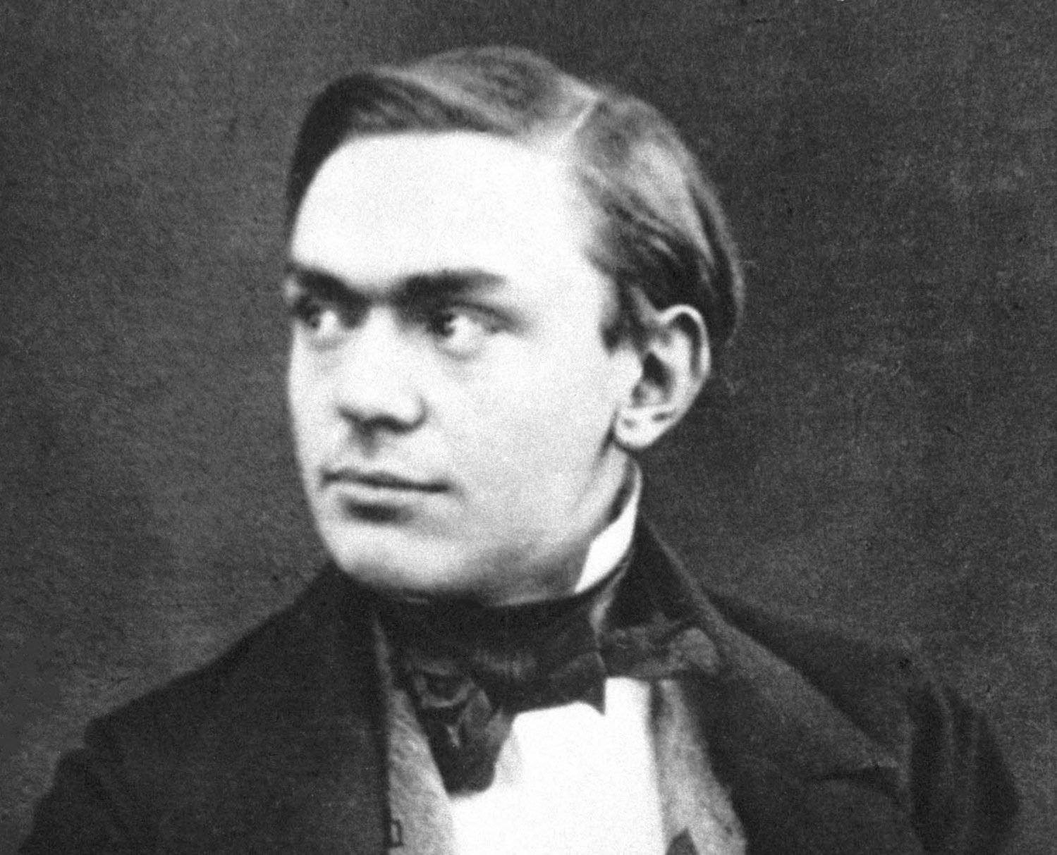 Alfred Nobel som ung.