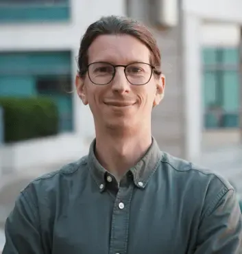 Foto med forskaren Andrea Fossati