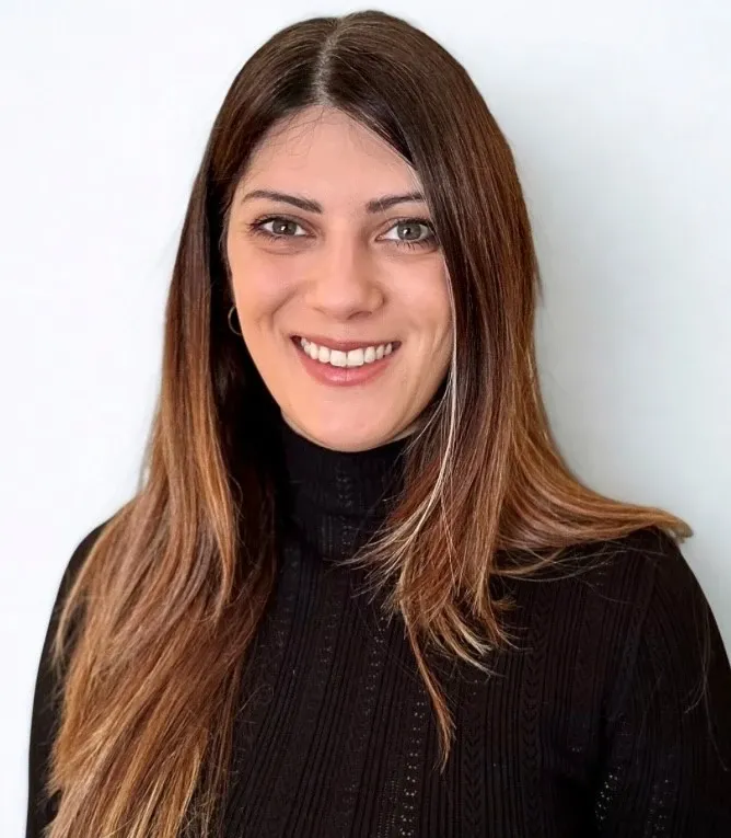 Porträttfoto av Andrea Tryfonos, institutionen för laboratoriemedicin.