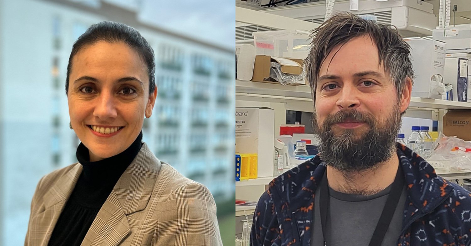 Poträtt av Andri Papakonstantinou och Sean Rudd.