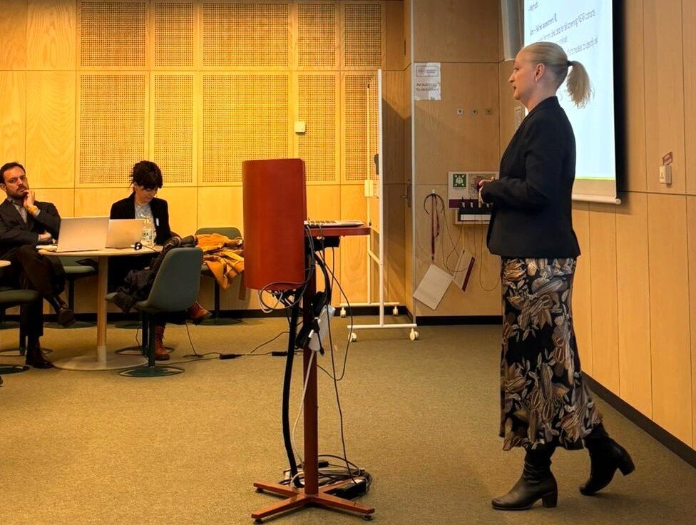 Anna-Karin Welmer presenterar WP5