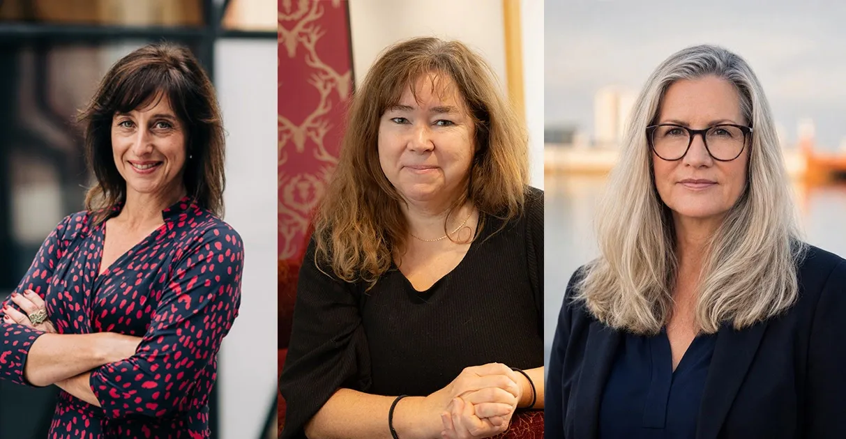 Anna Pettersson, Sofia Vikström, Jeanette Eckerblad.