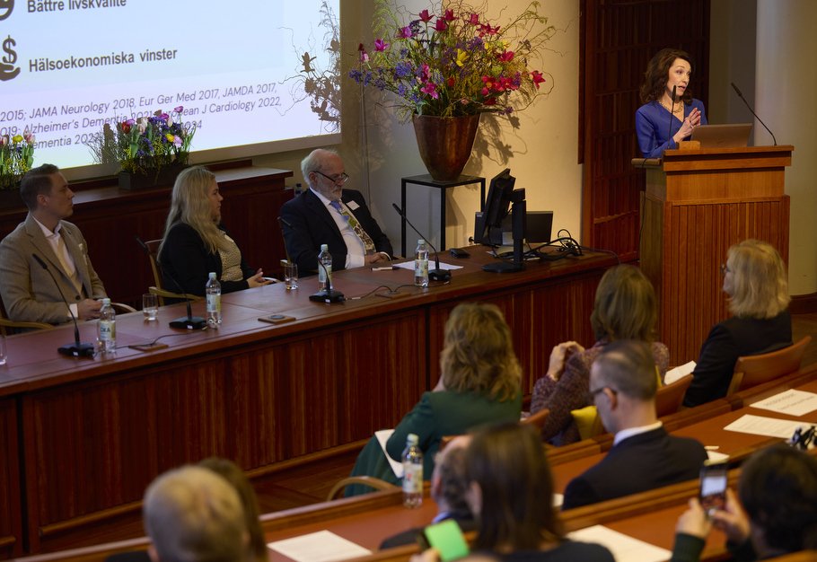 Symposium om demensforskning till Drottningens ära den 30 januari.