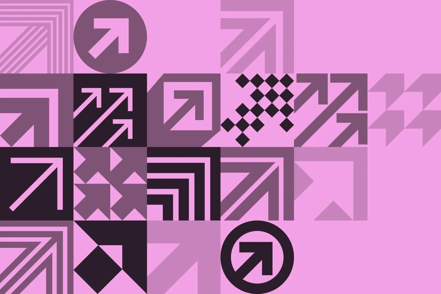 Pilar i olika utföranden som pekar uppåt. Dekorativ bild.