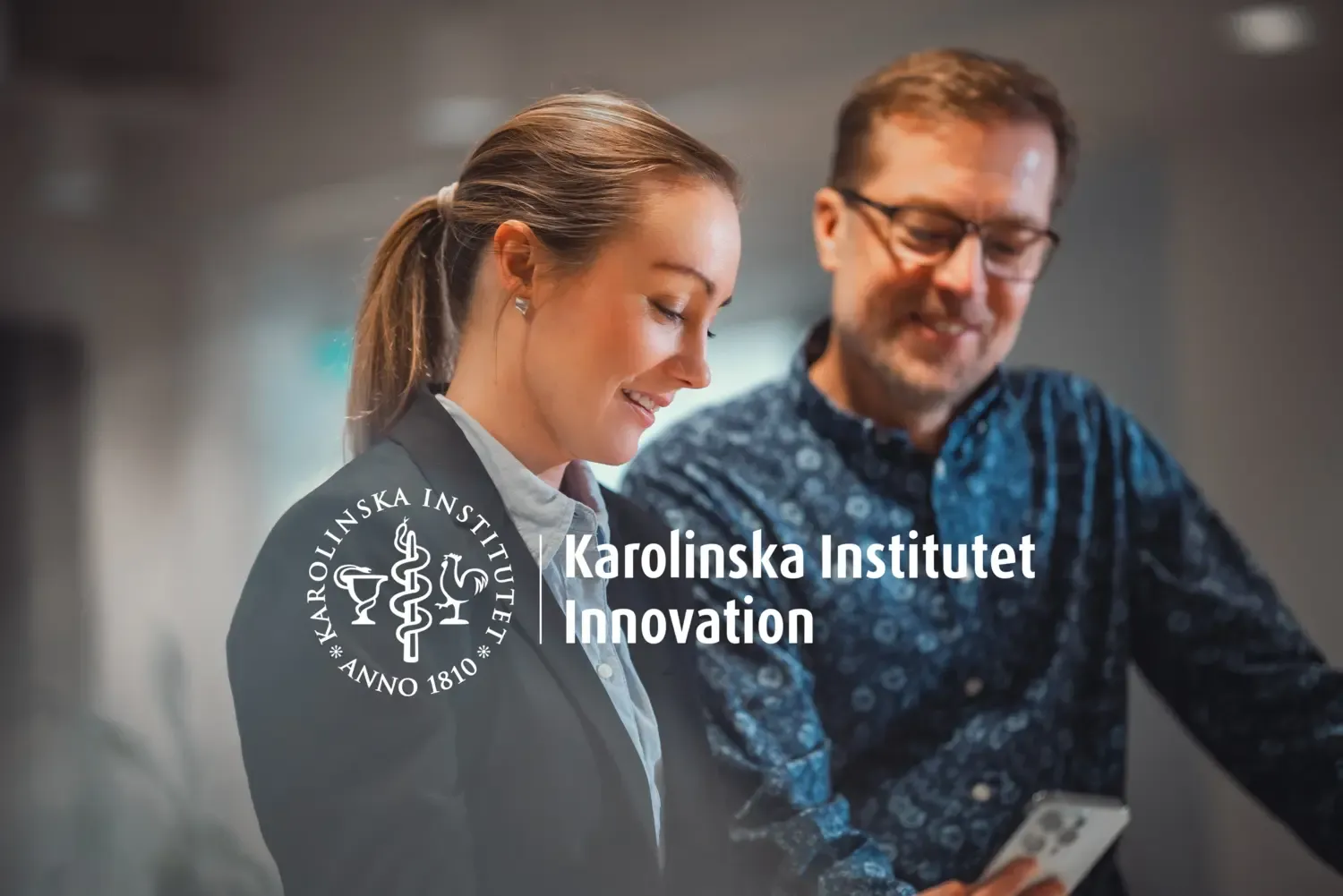 Bilden föreställer medarbetare vid Karolinska Institutet Innovation.