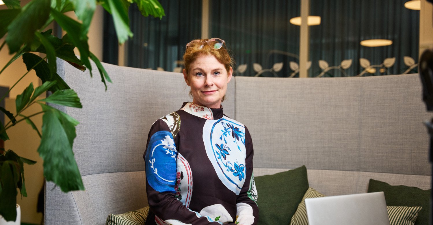 Porträtt på Cecilia Magnusson