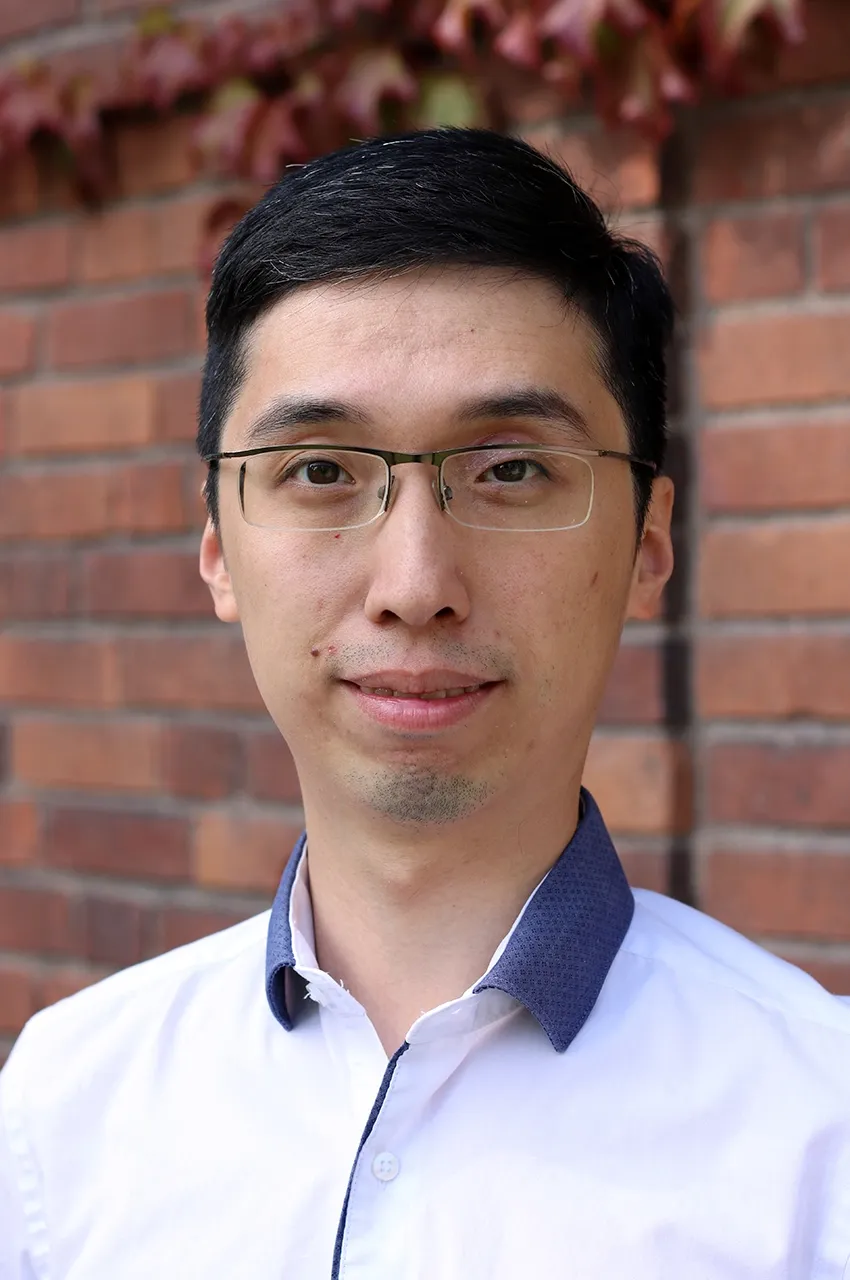 Porträtt på Zheng Chang vid Karolinska Institutet