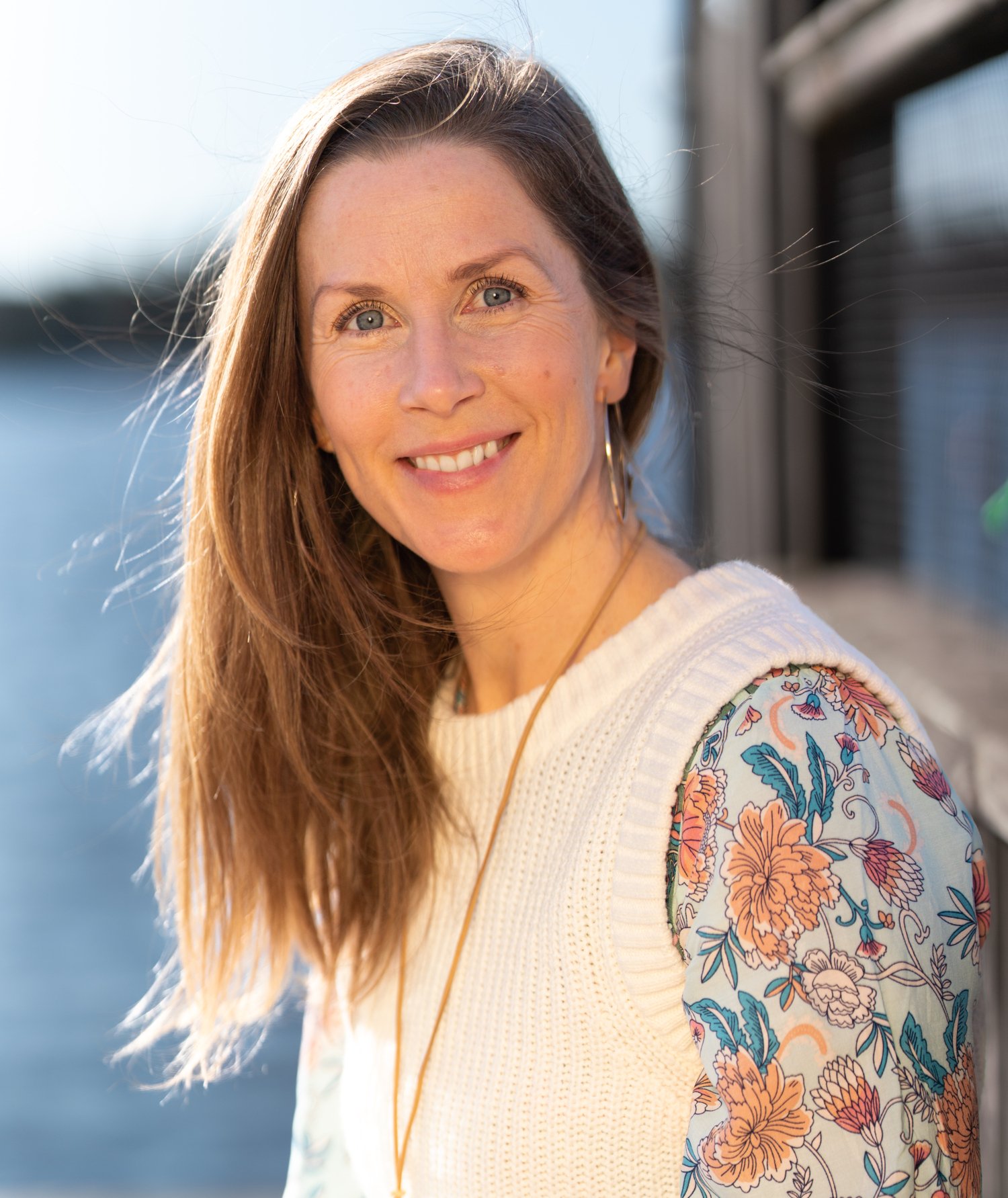 Porträttfoto av Emma Swärdh, avdelningen för fysioterapi, nytt miljö- och hållbarhetsombud vid NVS.