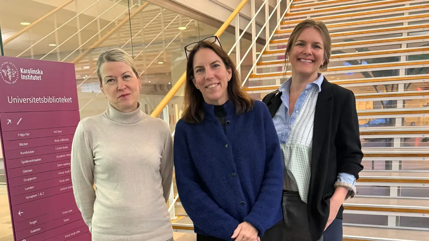 Delar av utställningsgruppen