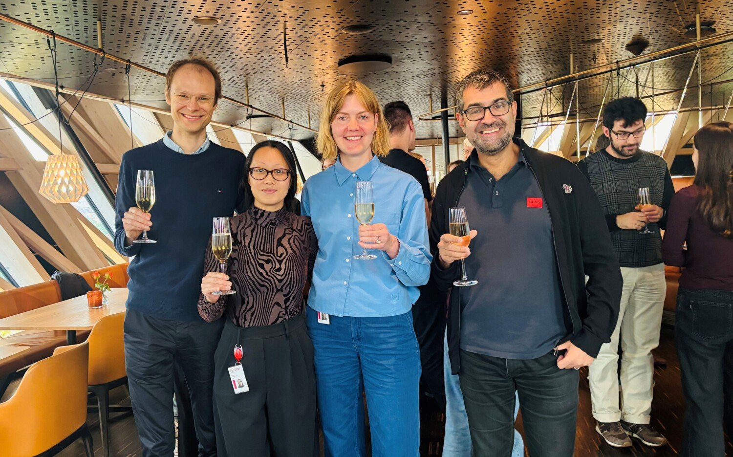 Florian Rosenberger, Amanda Andersson-Rolf, Bjort Kragesteen och Goncalo Castelo Branco