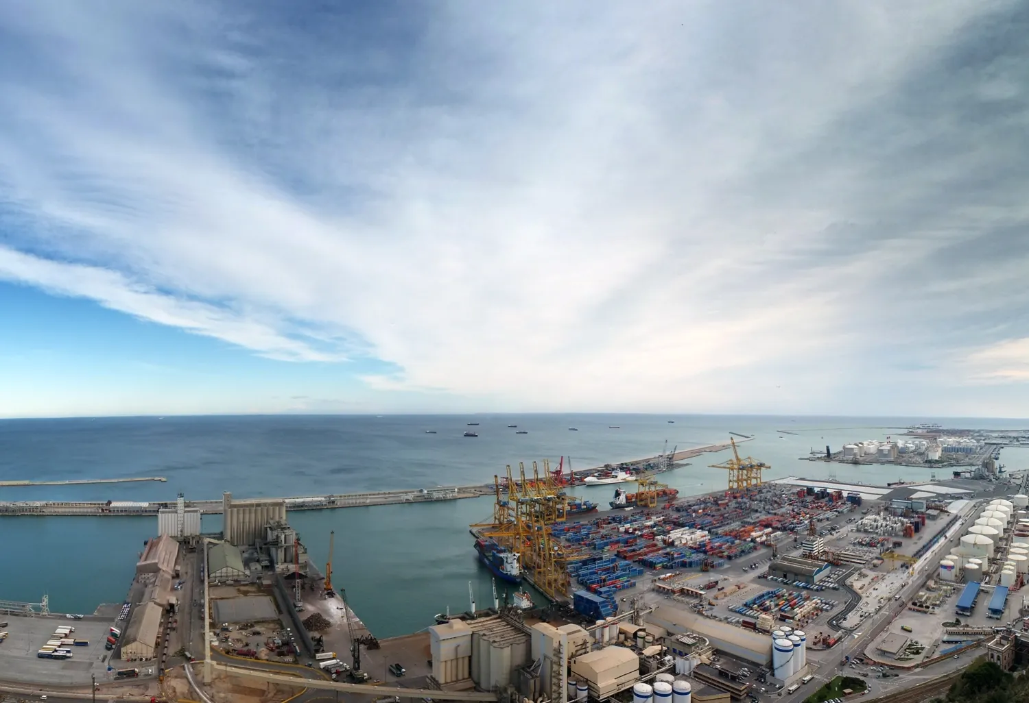 Barcelonas hamn