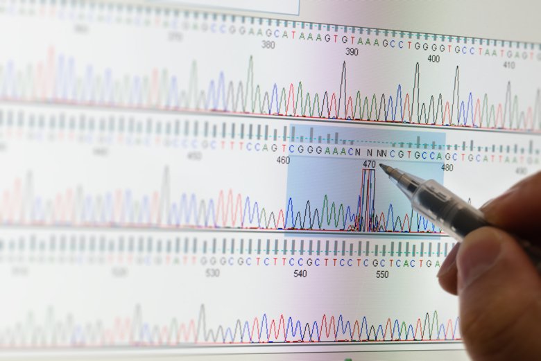 Resultat av DNA-sekvensering