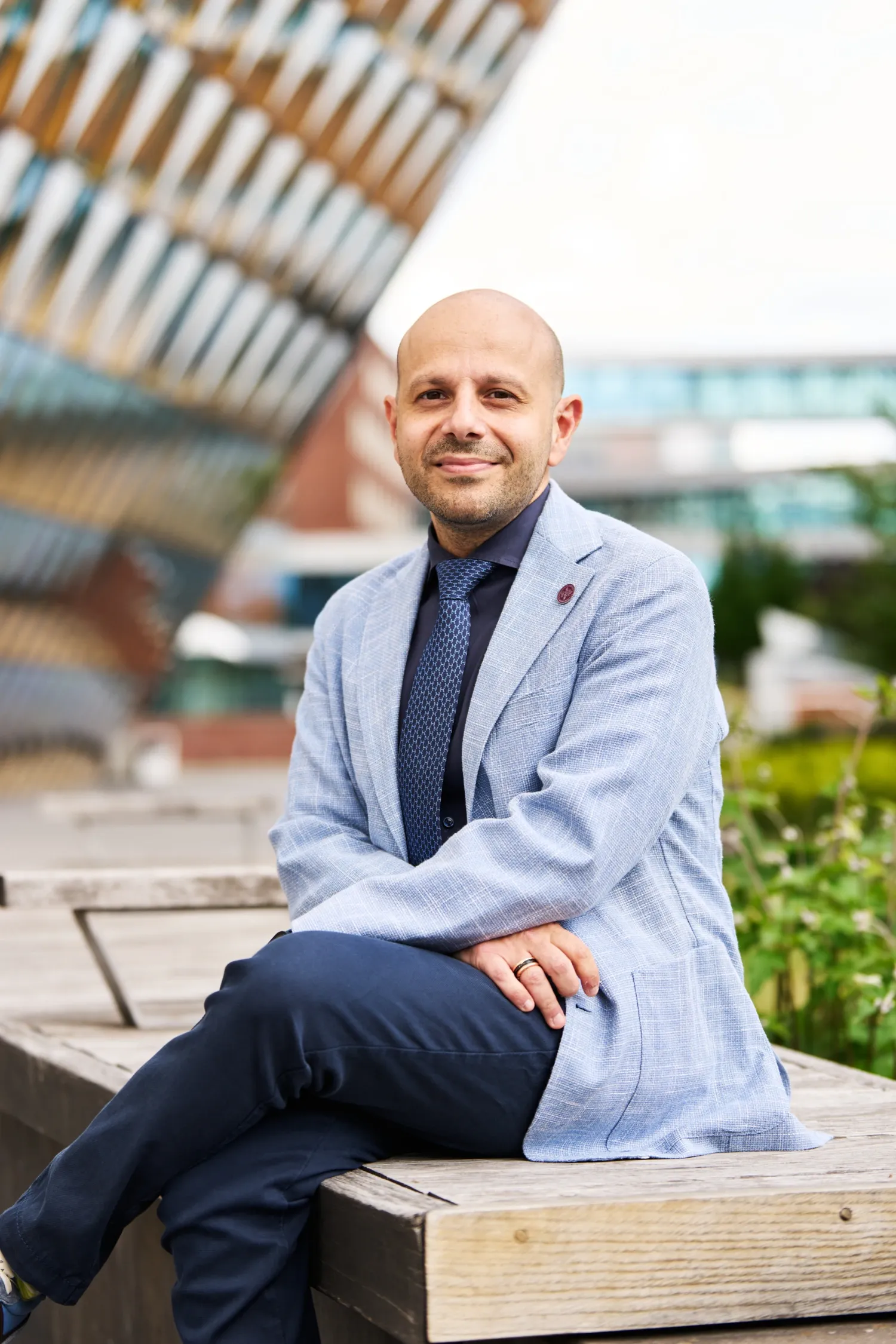 Porträtt på Gianluigi Savarese.