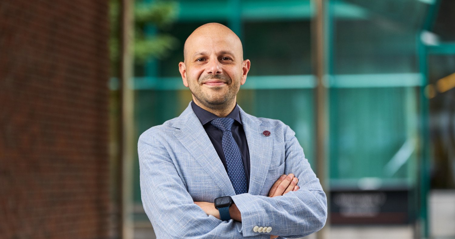 Porträtt på Gianluigi Savarese.