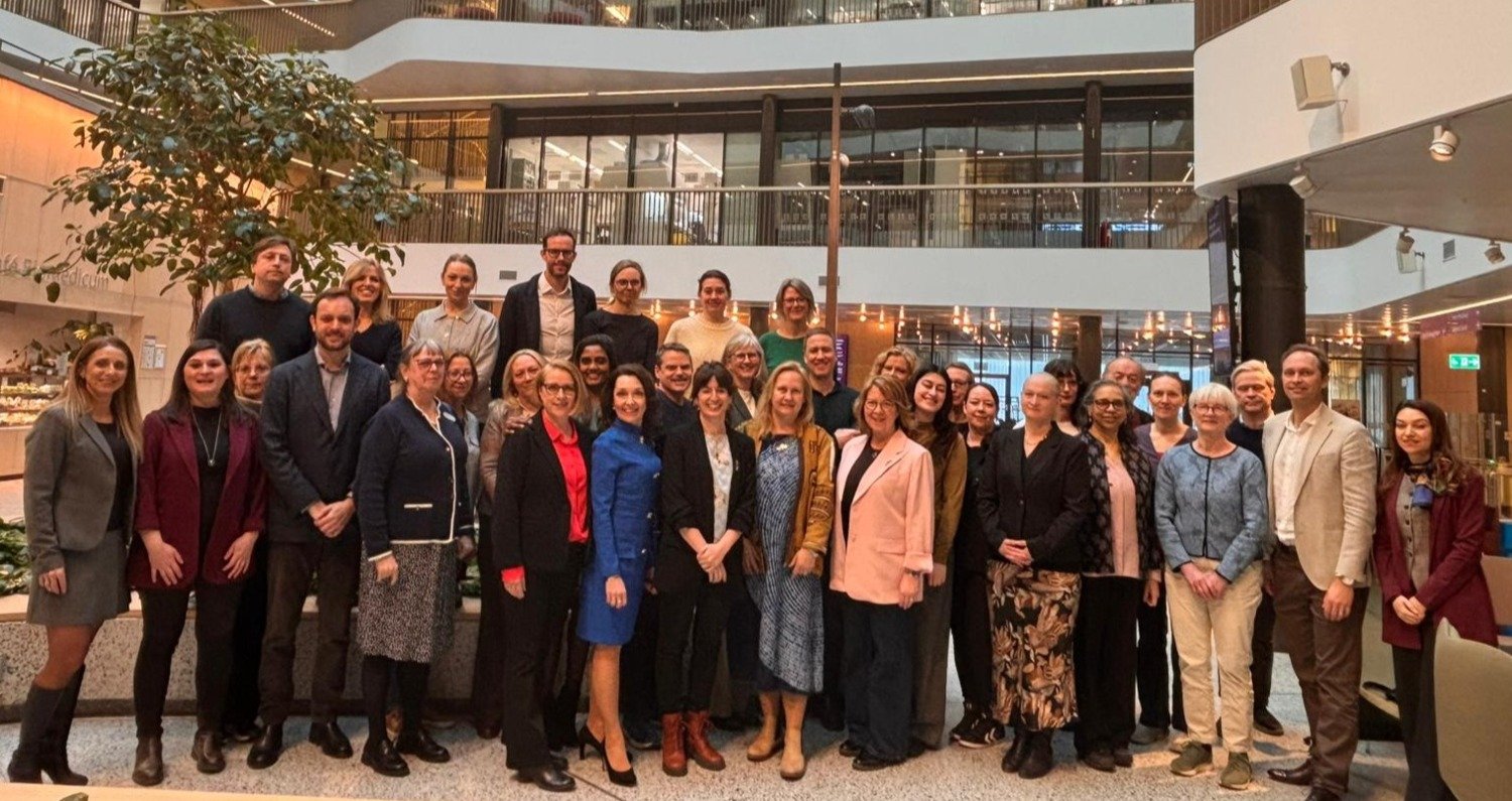 Gruppbild på deltagare.