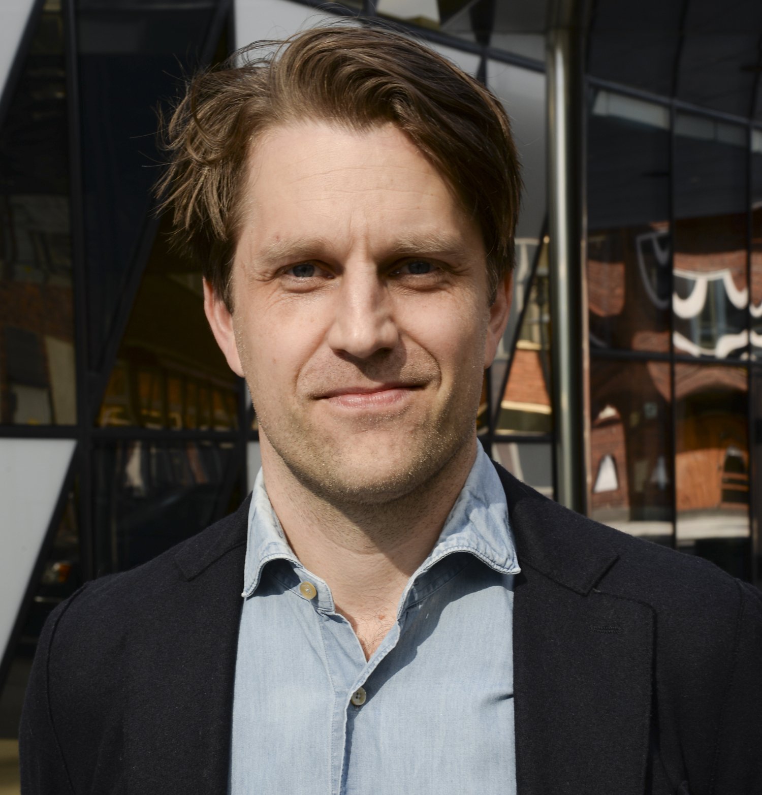 Porträtt av Gustaf Edgren. Foto: Andreas Andersson.