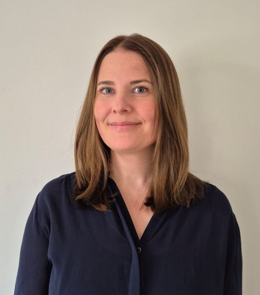 Porträtt av Johanna Danielsson, doktorand vid avdelningen för fysioterapi, NVS.