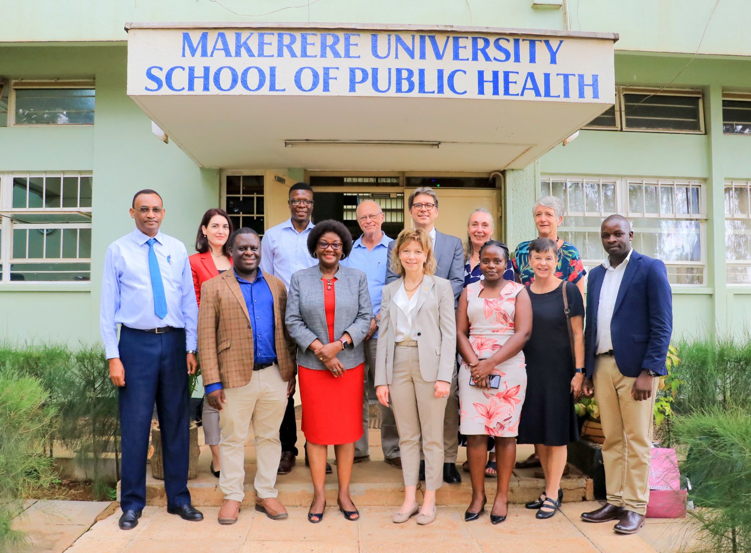 KI President Annika Östman Wernerson visited Makerere University in Kampala, Uganda