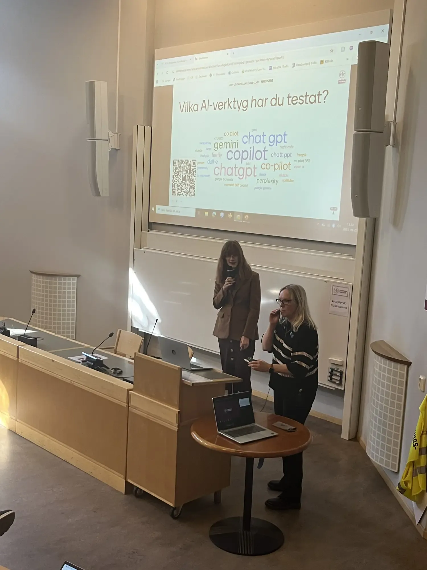 Projektgruppen för webbresursen AI för studenter
