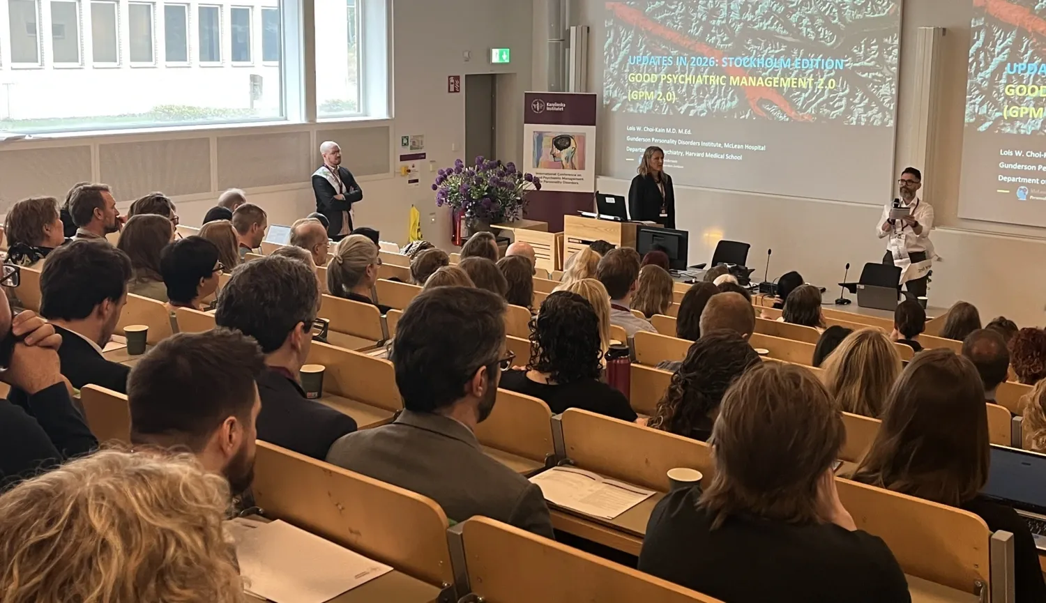 Inledningen av den internationella konferensen om Good Psychiatric Management (GPM) 2026