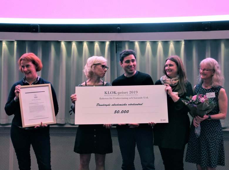 Winners of KLOK-prize at Teachers' day 2019