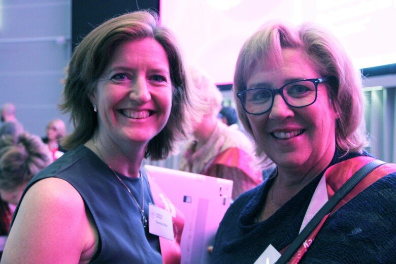 Teresa Sörö och Marie Bergström at the Unit for Teaching and Learning