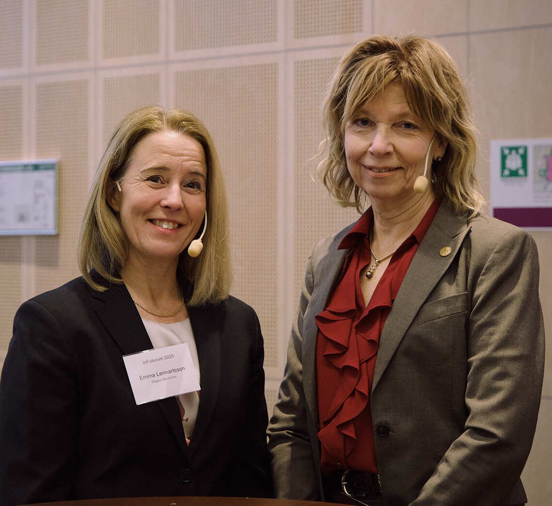 Emma Lennartsson och Annika Östman Wernerson.