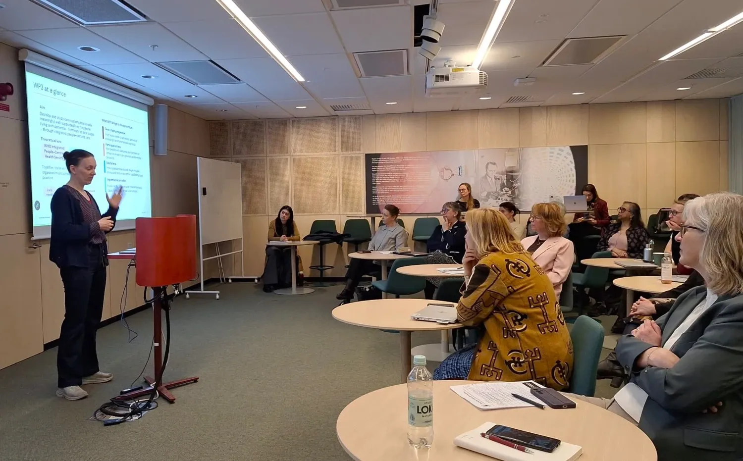 Janne Agerholm presenterar WP3