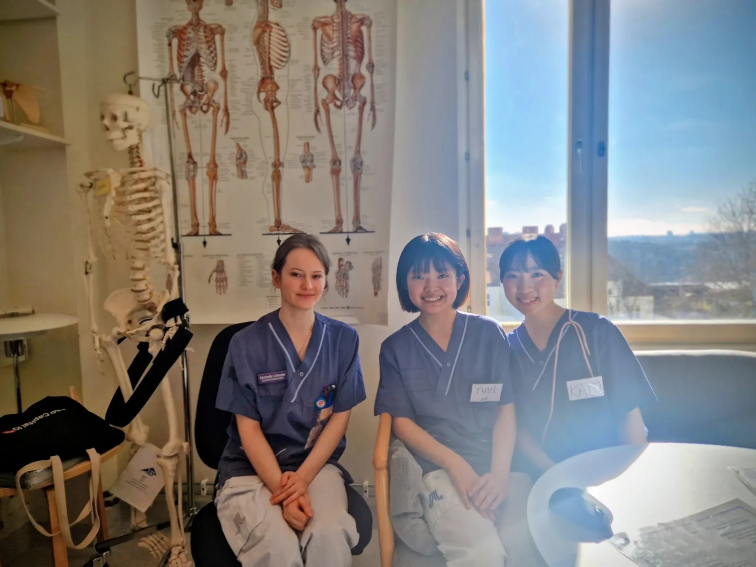 Bilder från Tokyo Metropolitan University's (TMU) besök hos NVS, mars 2026