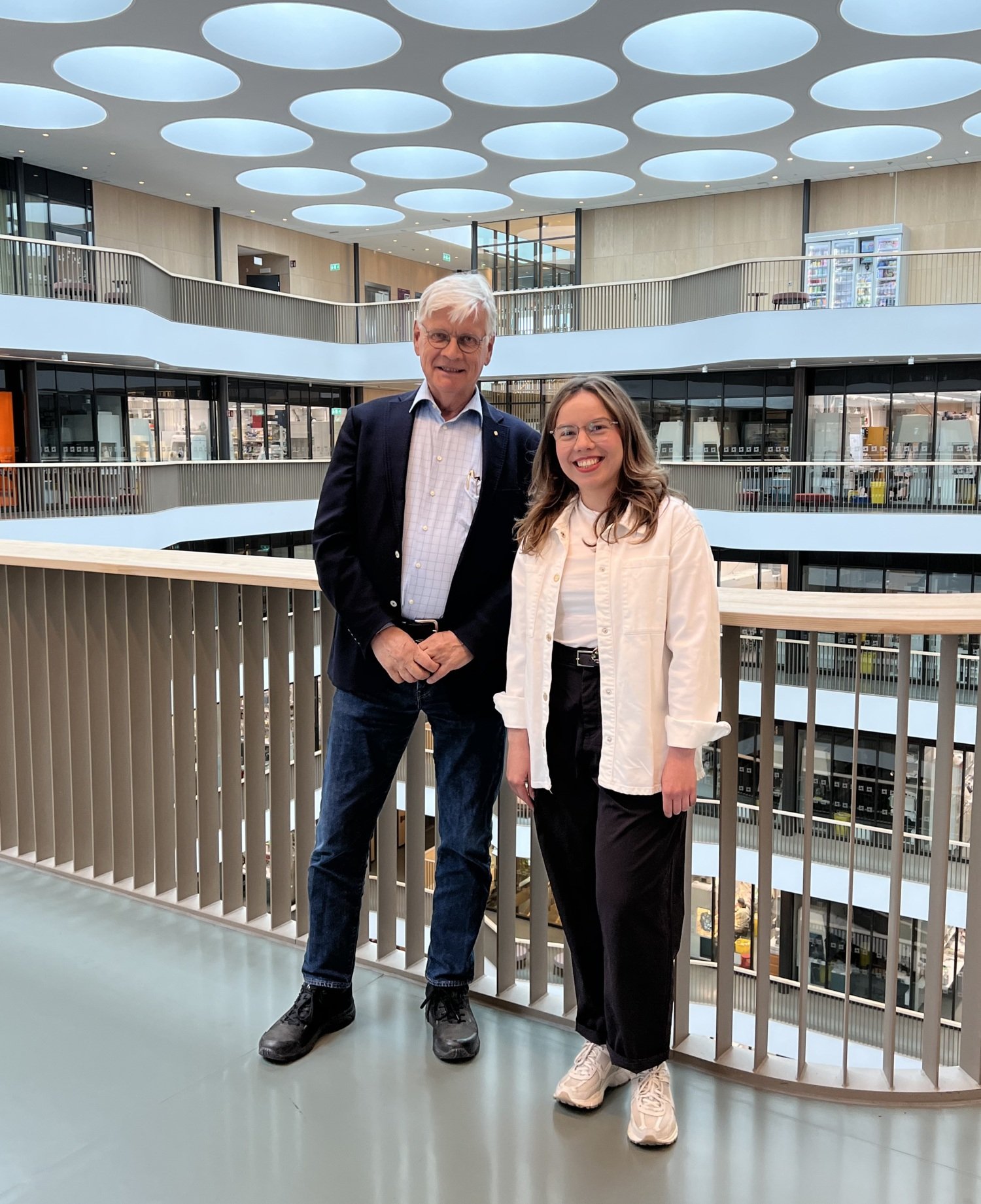 Jelena Misic och Nils-Göran Larsson