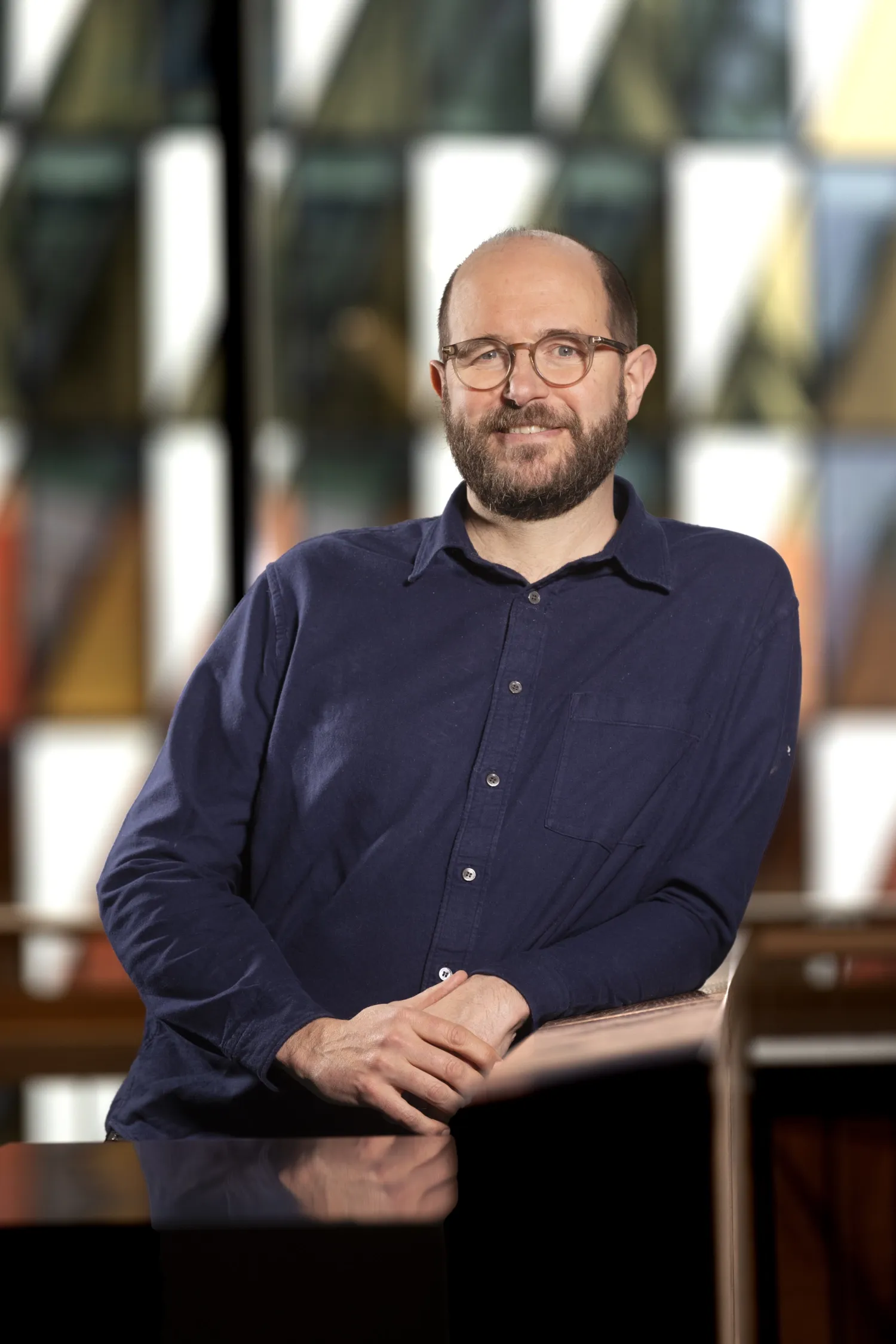 Porträtt av Jens Hjerling-Leffler.