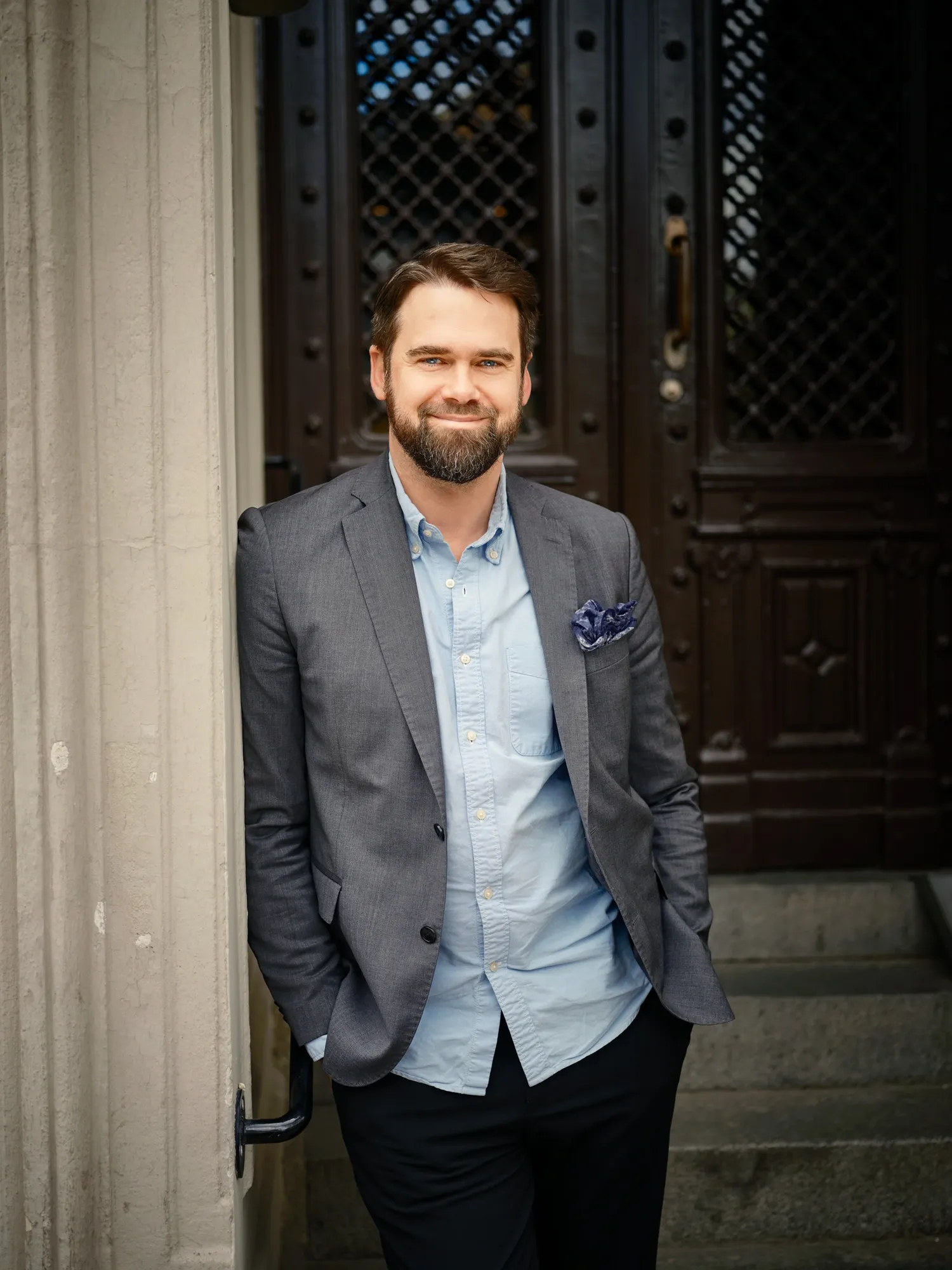 Porträtt av John Wallert.