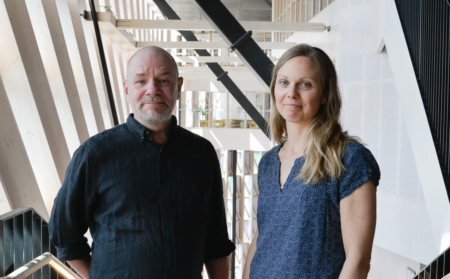 Andreas Andersson och Josefin Wångdahl.