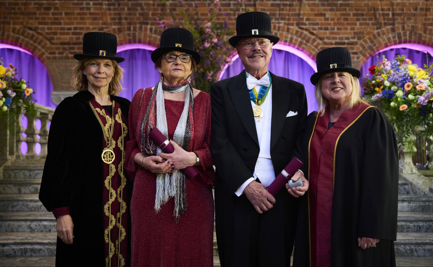 Hedersdoktorer vid KI 2025.