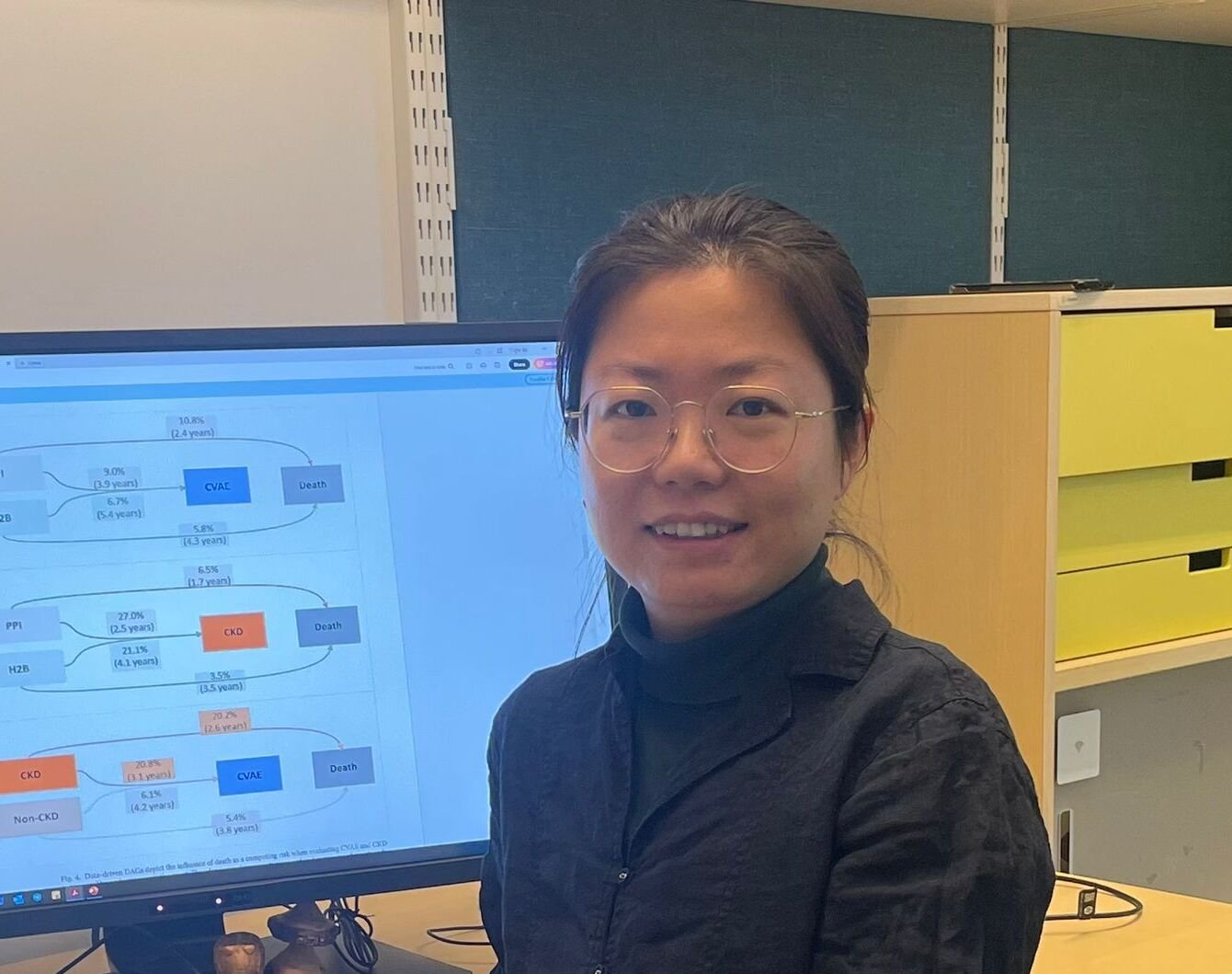 Kaile Chen, doktorand vid institutionen för klinisk vetenskap, intervention och teknik.