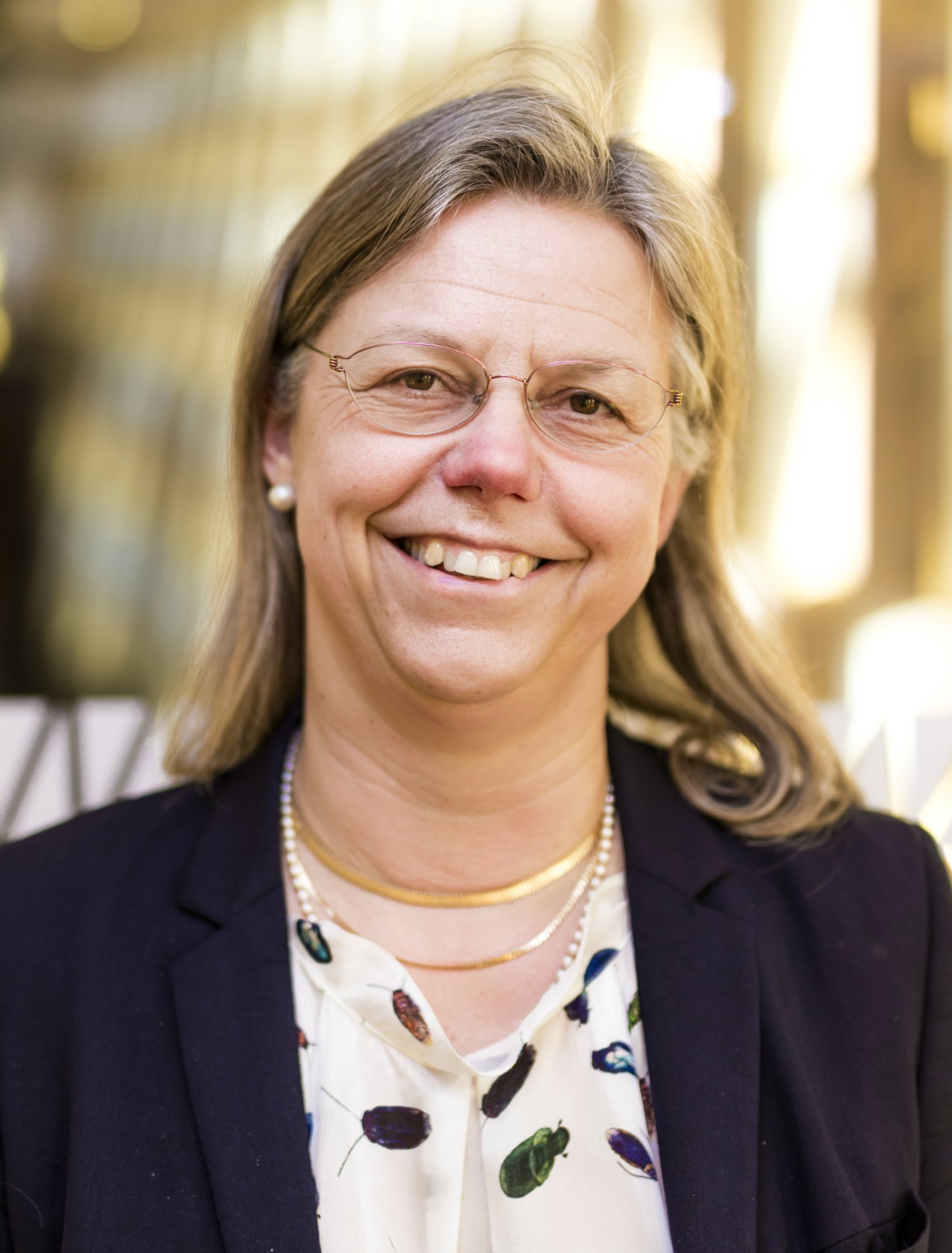 Portrait of Karin Dahlman-Wright.