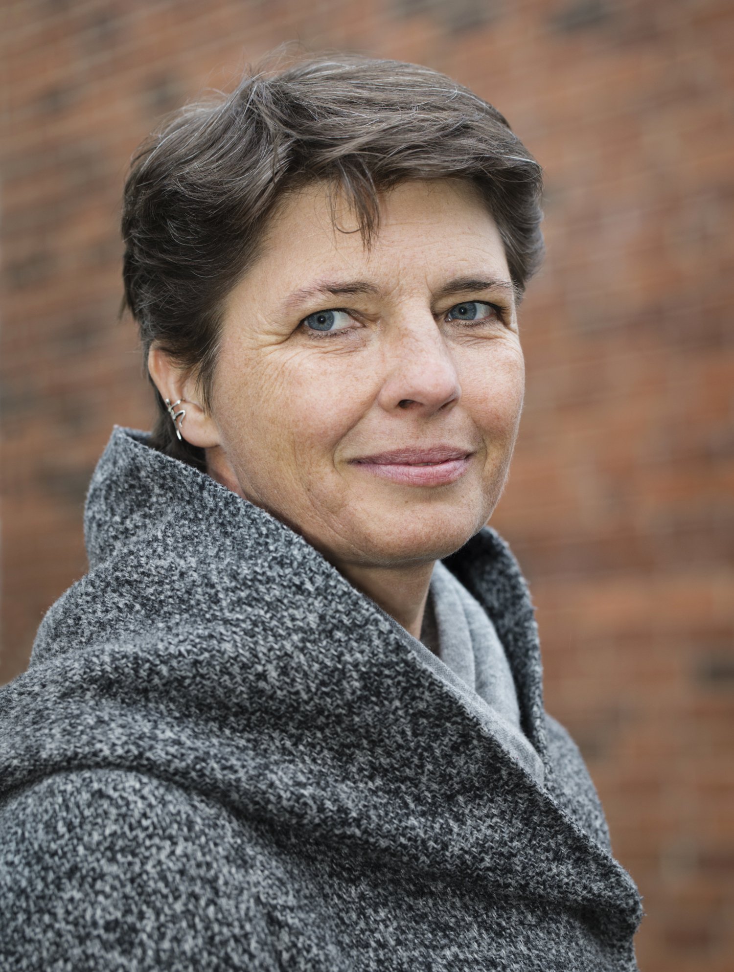 Porträtt av Kathrin Wode, postdoktor vid avdelningen för klinisk geriatrik, NVS.