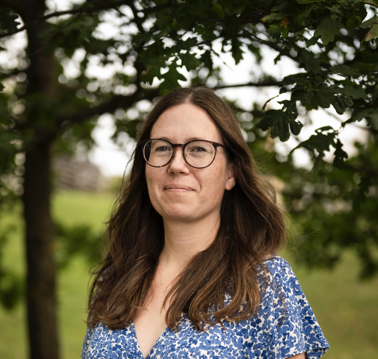 Porträttbild av kvinna.