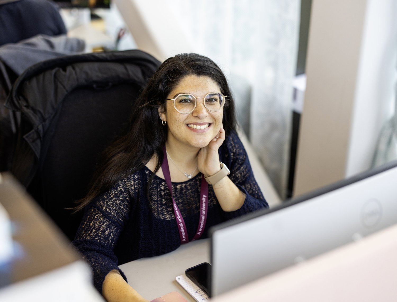 Detaljbild från labb