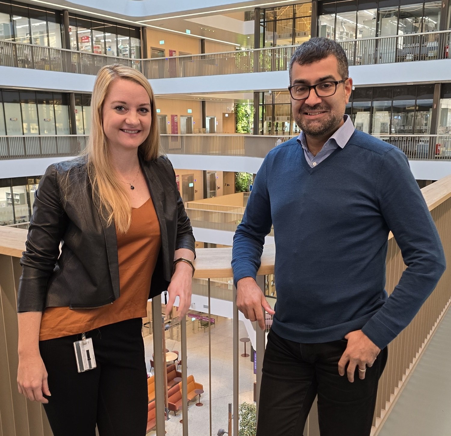 Leslie Kirby och Gonçalo Castelo-Branco