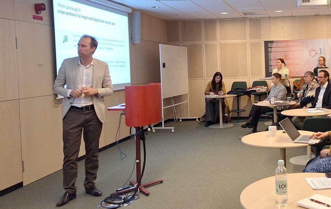 Linus Jönsson presenterar WP6