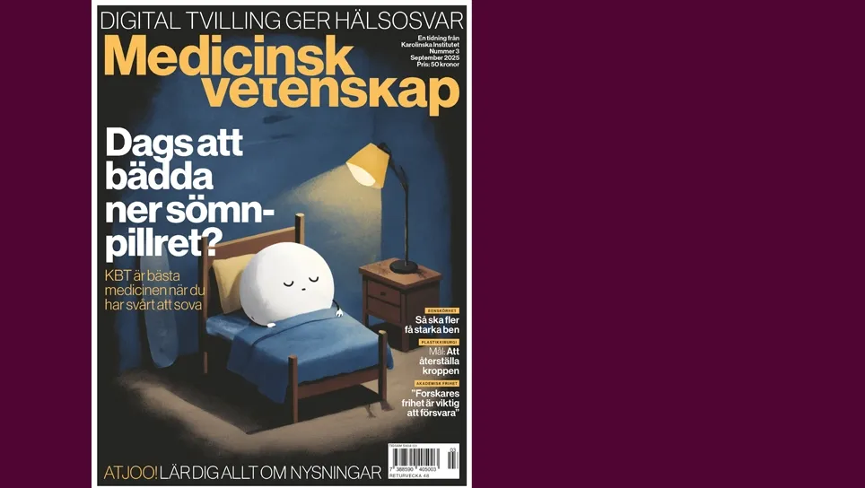 Omslag till tidningen Medicinsk Vetenskap nr 3 2025