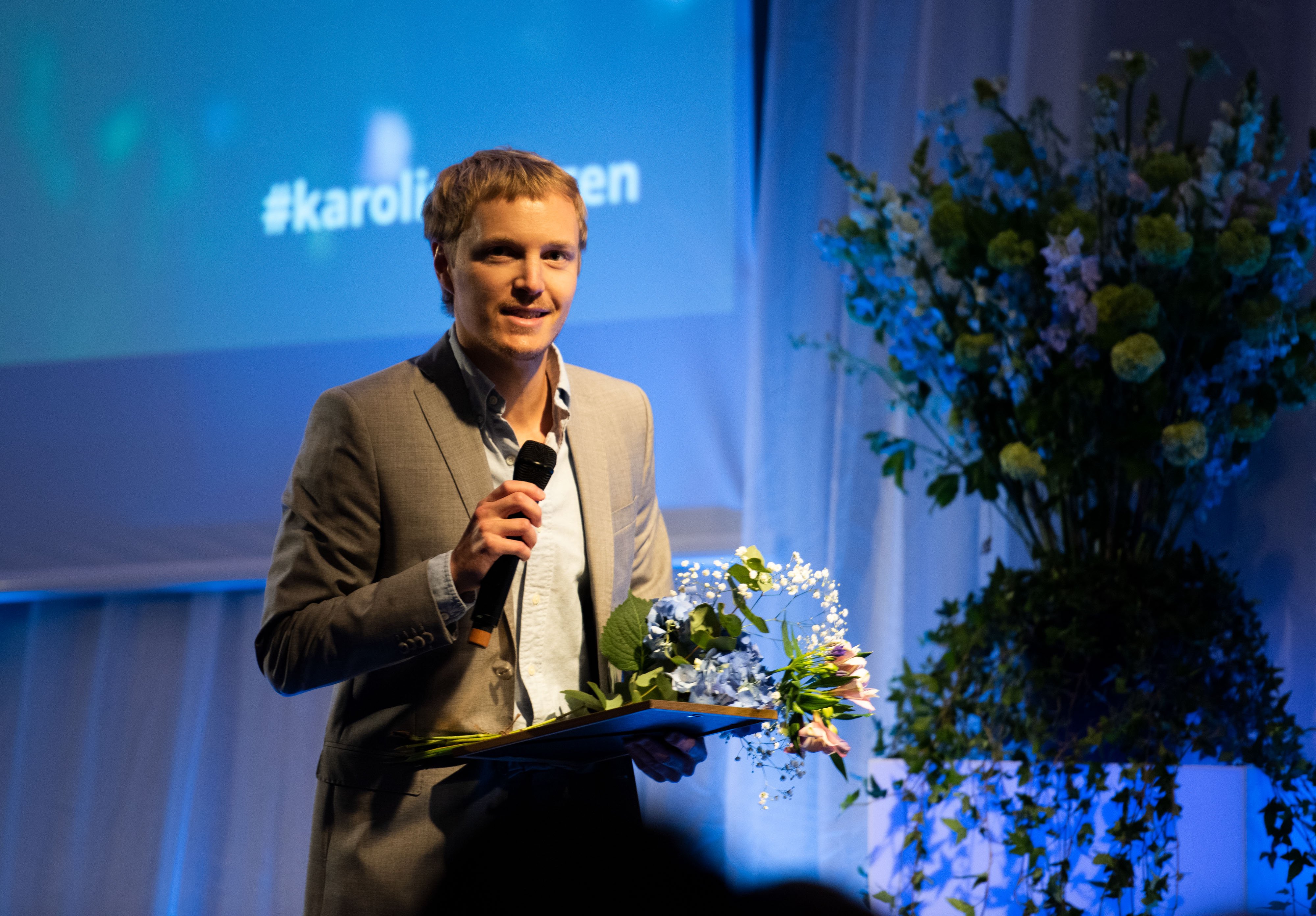 Magnus Dalén receives the Karolina Award 2019
